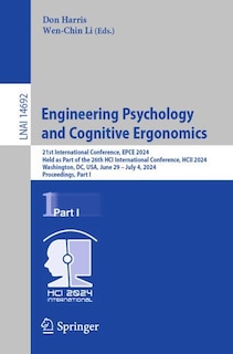 Front cover_Engineering Psychology and Cognitive Ergonomics