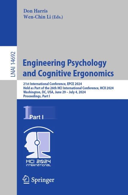 Front cover_Engineering Psychology and Cognitive Ergonomics