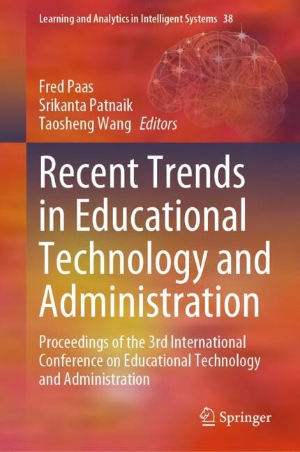 Couverture_Recent Trends in Educational Technology and Administration