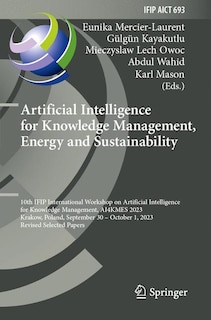 Couverture_Artificial Intelligence for Knowledge Management, Energy and Sustainability