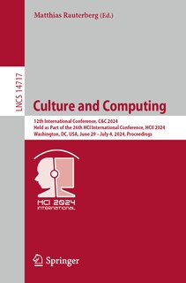 Culture and Computing: 12th International Conference, C