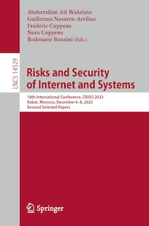 Front cover_Risks and Security of Internet and Systems