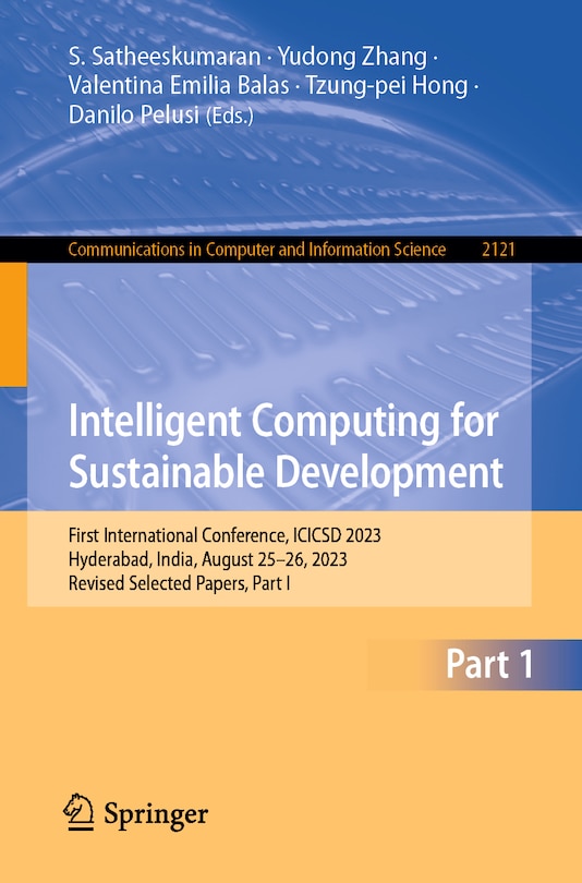 Front cover_Intelligent Computing for Sustainable Development