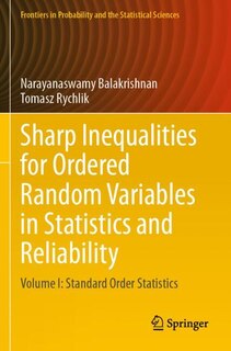 Front cover_Sharp Inequalities for Ordered Random Variables in Statistics and Reliability