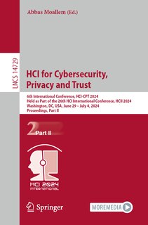 Front cover_HCI for Cybersecurity, Privacy and Trust