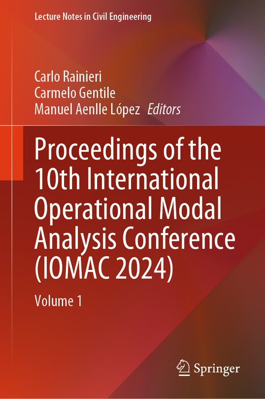 Couverture_Proceedings of the 10th International Operational Modal Analysis Conference (IOMAC 2024)