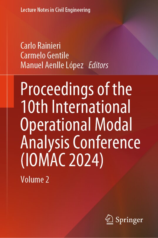 Front cover_Proceedings of the 10th International Operational Modal Analysis Conference (IOMAC 2024)