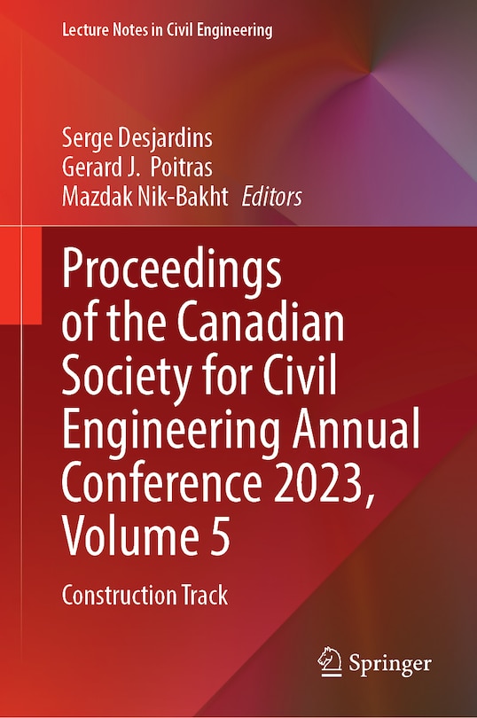 Front cover_Proceedings of the Canadian Society for Civil Engineering Annual Conference 2023, Volume 5