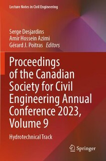 Couverture_Proceedings of the Canadian Society for Civil Engineering Annual Conference 2023, Volume 9