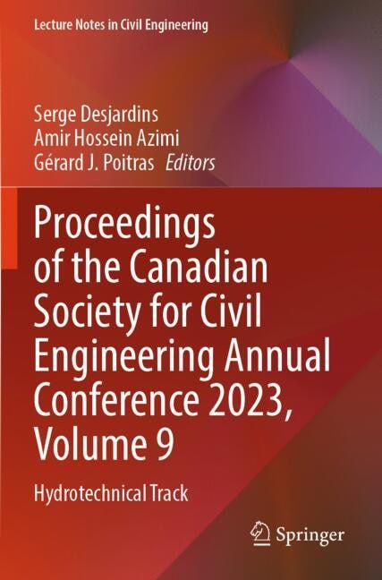 Couverture_Proceedings of the Canadian Society for Civil Engineering Annual Conference 2023, Volume 9