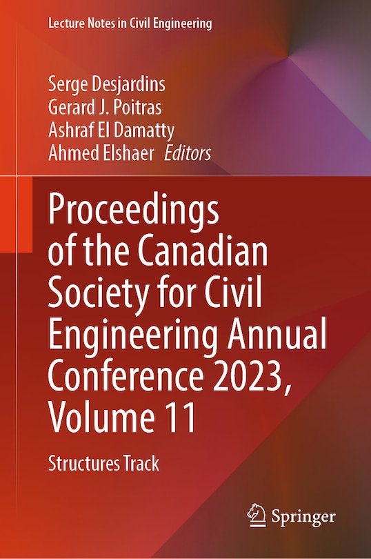 Couverture_Proceedings of the Canadian Society for Civil Engineering Annual Conference 2023, Volume 11