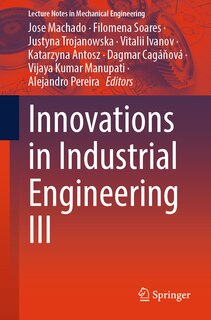Front cover_Innovations in Industrial Engineering III