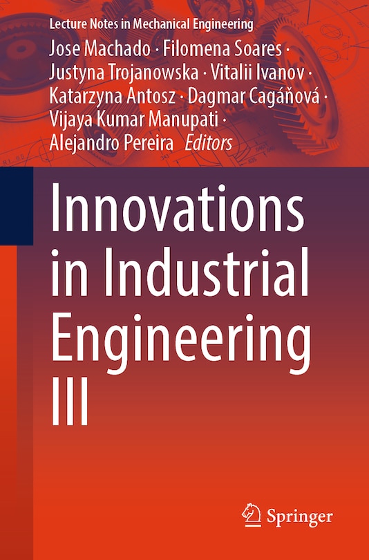 Front cover_Innovations in Industrial Engineering III