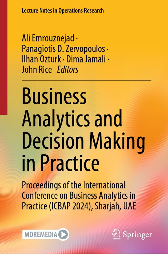 Front cover_Business Analytics and Decision Making in Practice