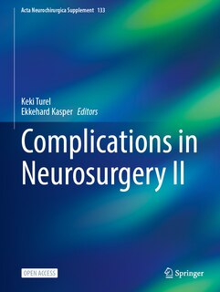 Couverture_Complications in Neurosurgery II