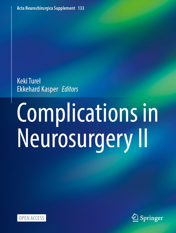 Couverture_Complications in Neurosurgery II