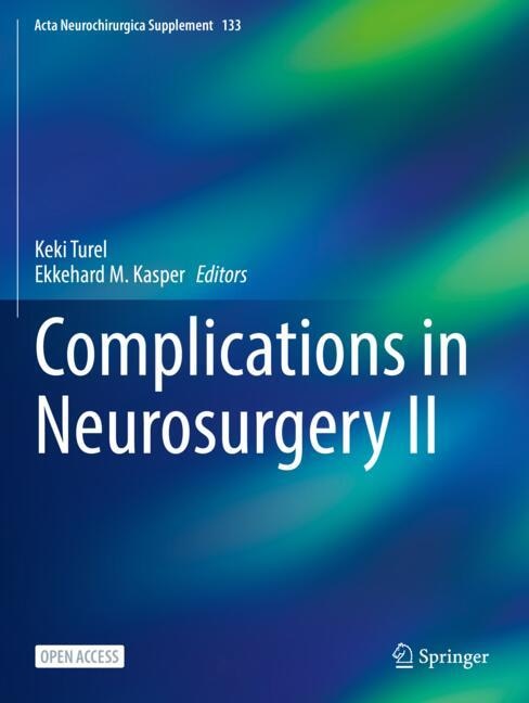 Couverture_Complications in Neurosurgery II