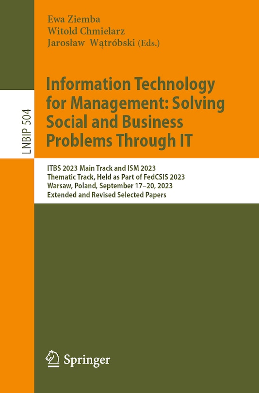 Front cover_Information Technology for Management