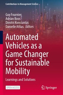 Couverture_Automated Vehicles as a Game Changer for Sustainable Mobility