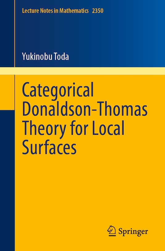 Couverture_Categorical Donaldson-Thomas Theory for Local Surfaces