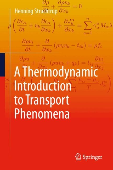 Couverture_A Thermodynamic Introduction to Transport Phenomena