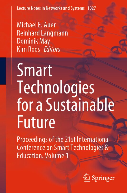 Front cover_Smart Technologies for a Sustainable Future