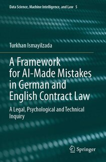 Front cover_A Framework for AI-Made Mistakes in German and English Contract Law
