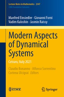 Front cover_Modern Aspects of Dynamical Systems