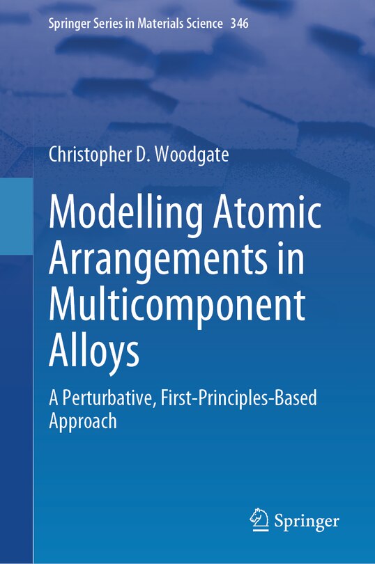 Front cover_Modelling Atomic Arrangements in Multicomponent Alloys