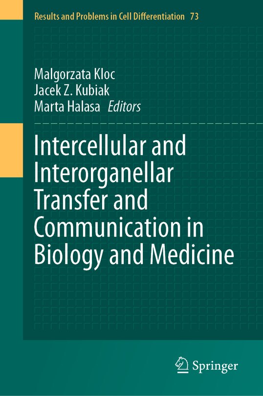 Couverture_Intercellular and Interorganellar Transfer and Communication in Biology and Medicine