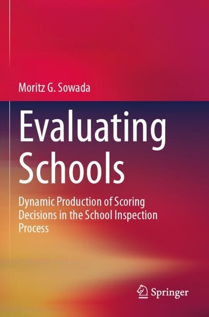 Front cover_Evaluating Schools