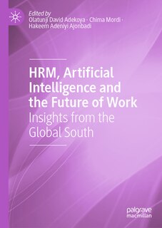 Couverture_HRM, Artificial Intelligence and the Future of Work