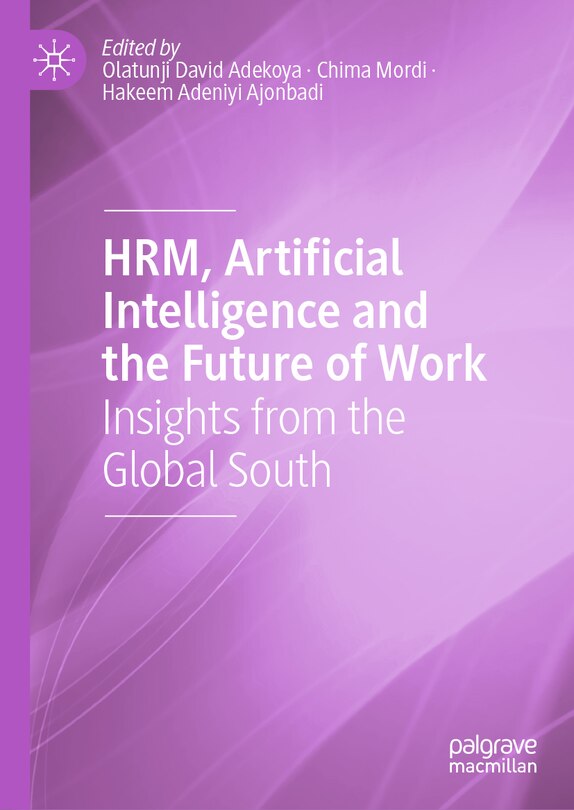 Couverture_HRM, Artificial Intelligence and the Future of Work