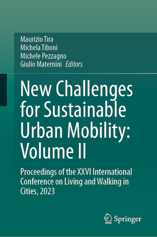 Front cover_New Challenges for Sustainable Urban Mobility