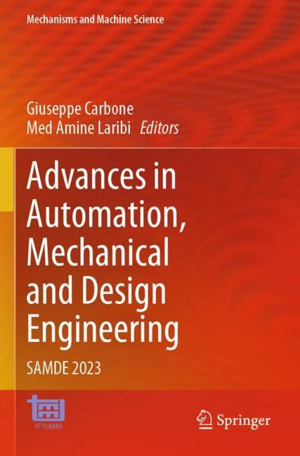 Front cover_Advances in Automation, Mechanical and Design Engineering