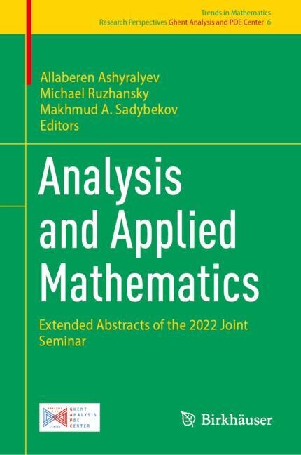 Front cover_Analysis and Applied Mathematics