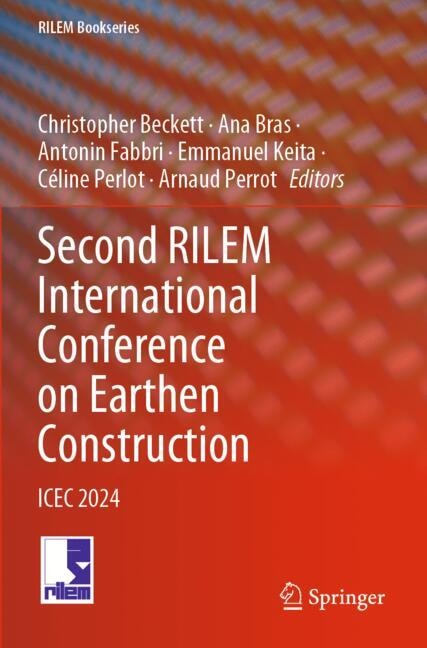 Couverture_Second RILEM International Conference on Earthen Construction