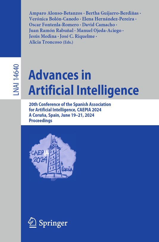 Front cover_Advances in Artificial Intelligence