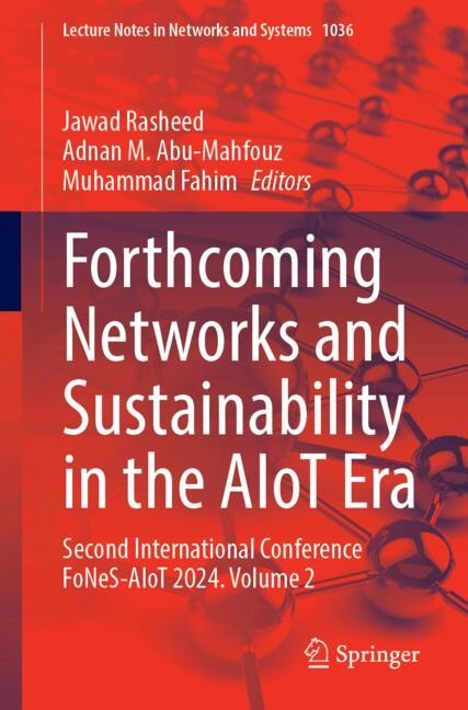 Front cover_Forthcoming Networks and Sustainability in the AIoT Era