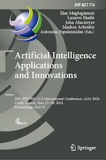 Front cover_Artificial Intelligence Applications and Innovations