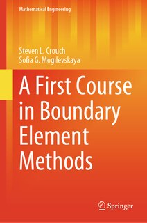 Couverture_A First Course in Boundary Element Methods