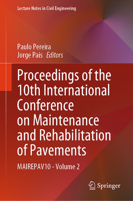Couverture_Proceedings of the 10th International Conference on Maintenance and Rehabilitation of Pavements
