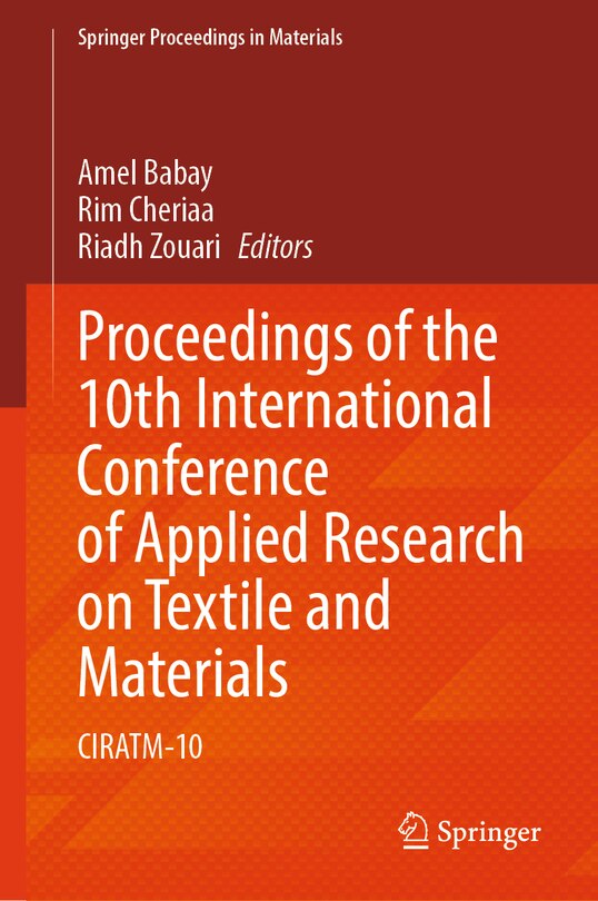 Front cover_Proceedings of the 10th International Conference of Applied Research on Textile and Materials