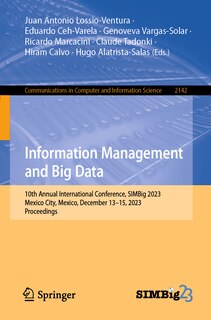 Front cover_Information Management and Big Data