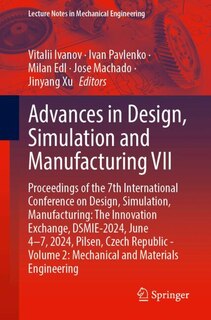 Front cover_Advances in Design, Simulation and Manufacturing VII