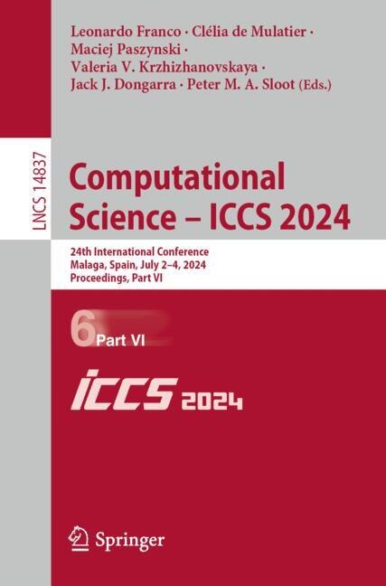 Front cover_Computational Science - ICCS 2024
