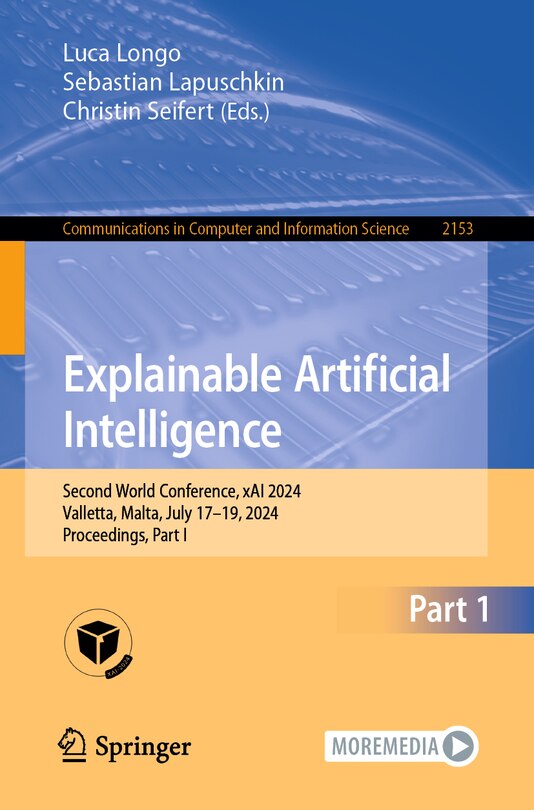 Front cover_Explainable Artificial Intelligence