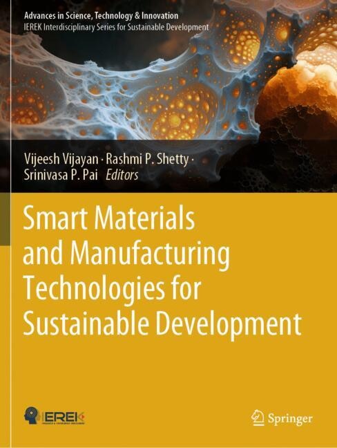 Front cover_Smart Materials and Manufacturing Technologies for Sustainable Development
