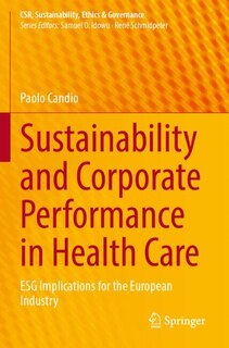 Front cover_Sustainability and Corporate Performance in Health Care
