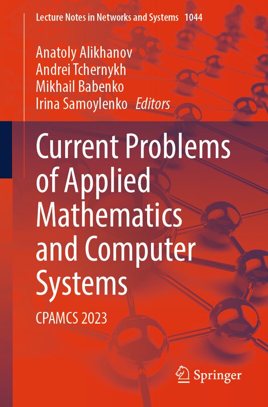 Front cover_Current Problems of Applied Mathematics and Computer Systems